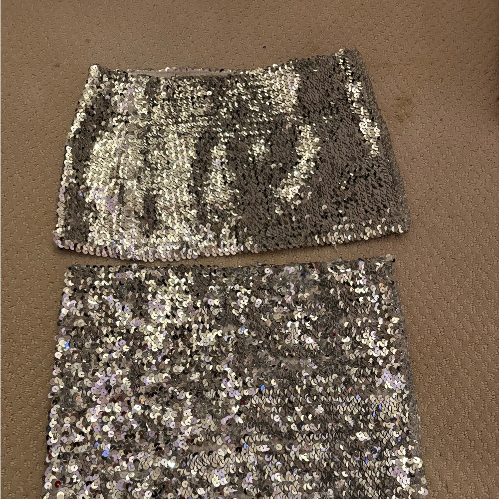 Sequin Silver Set